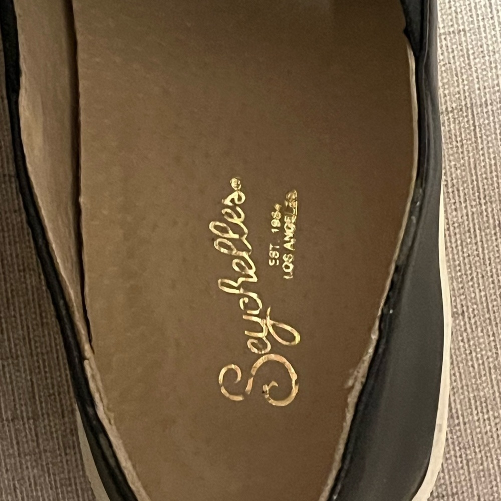 Seychelles Game On Platform Pom Pom Sneakers Leather Slip-Ons, Size 7 View 5